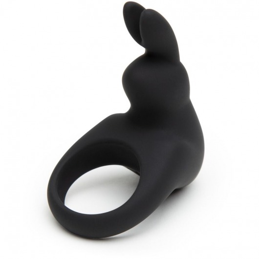 Черное эрекционное виброкольцо Happy Rabbit Rechargeable Rabbit Cock Ring - Happy Rabbit - в Саратове купить с доставкой