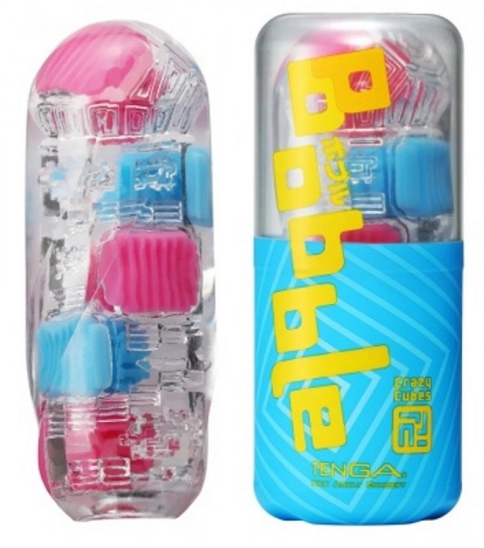 Мастурбатор Tenga Bobble Crazy Cubes - Tenga - в Саратове купить с доставкой