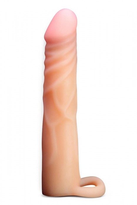 Телесная насадка на пенис Cock Xtender - 17,7 см. - Blush Novelties - в Саратове купить с доставкой