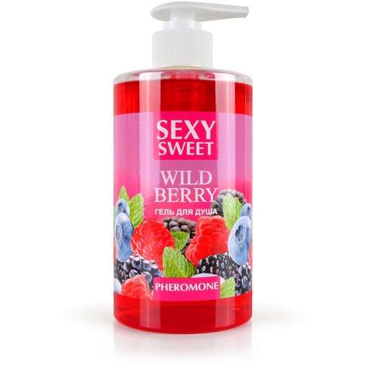 Гель для душа Sexy Sweet Wild Berry с ароматом лесных ягод и феромонами - 430 мл. -  - Магазин феромонов в Саратове