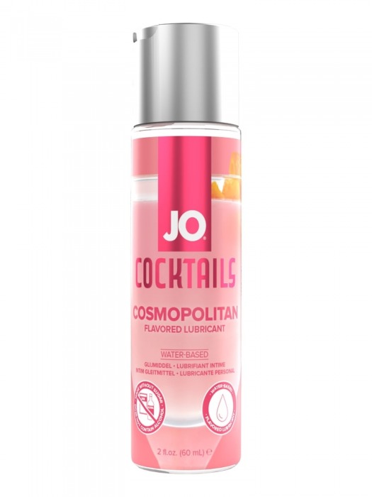 Вкусовой лубрикант на водной основе JO Cocktails Cosmopolitan - 60 мл. - System JO - купить с доставкой в Саратове