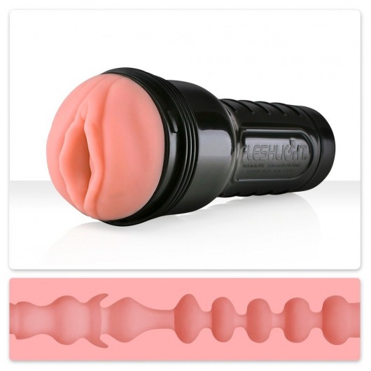 Мастурбатор-вагина Fleshlight - Pink Lady Mini-Lotus - Fleshlight - в Саратове купить с доставкой