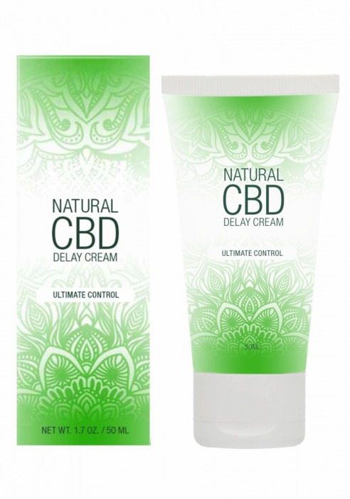 Крем-пролонгатор Natural CBD Delay Cream - 50 мл. - Shots Media BV - купить с доставкой в Саратове