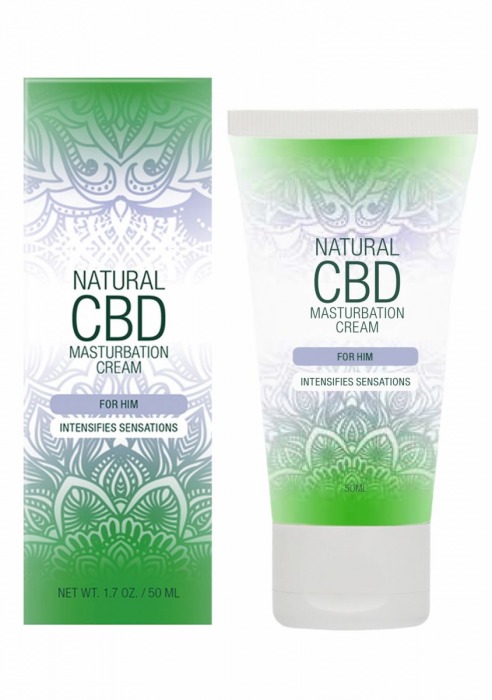 Крем для мастурбации для мужчин Natural CBD Masturbation Cream For Him - 50 мл. - Shots Media BV - купить с доставкой в Саратове