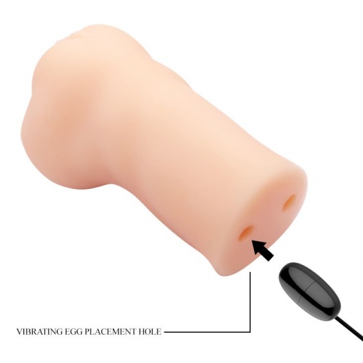 Телесный мастурбатор-вагина Rocket Pussy Nadya с вибрацией - Baile - в Саратове купить с доставкой