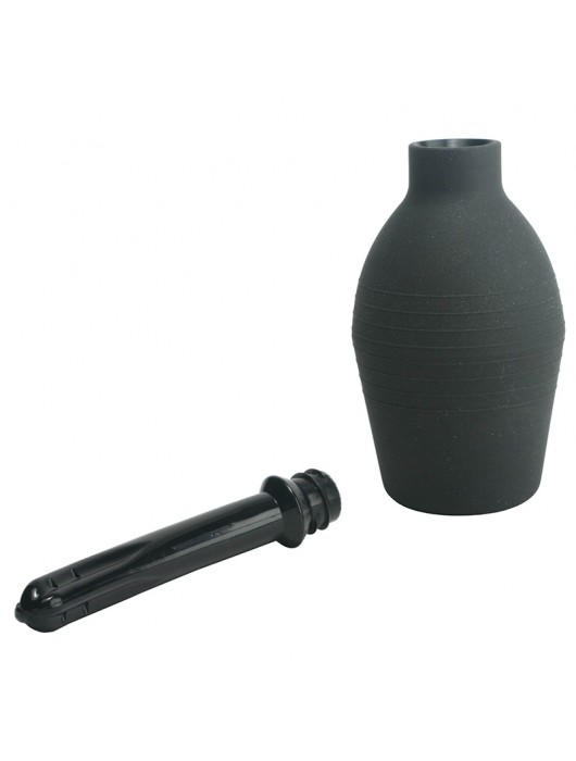 Черный анальный душ CleanStream - XR Brands - купить с доставкой в Саратове