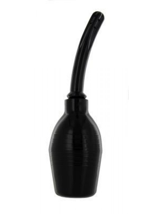 Черный анальный душ CleanStream - XR Brands - купить с доставкой в Саратове