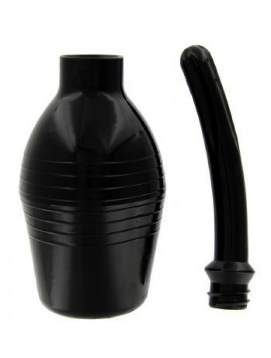 Черный анальный душ CleanStream - XR Brands - купить с доставкой в Саратове