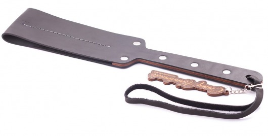 Гладкий мягкий удлиненный пэддл с заклепками - 32 см. - Crazy Handmade - купить с доставкой в Саратове