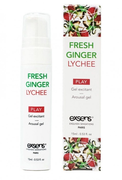 Возбуждающий гель Fresh Ginger Lychee Arousal Gel - 15 мл. - Exsens - купить с доставкой в Саратове