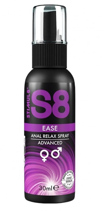 Расслабляющий анальный спрей S8 Ease Anal Relax Spray - 30 мл. - Stimul8 - купить с доставкой в Саратове