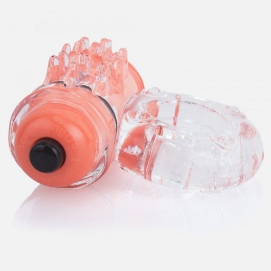 Неоновое оранжевое кольцо на пенис O wow! - Screaming O - в Саратове купить с доставкой