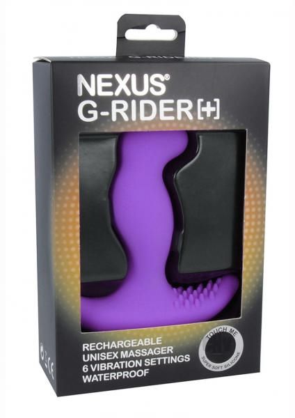 Фиолетовый вибромассажер простаты Nexus G-Rider+ - 12,6 см. - Nexus Range - в Саратове купить с доставкой