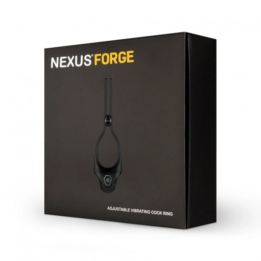 Черное эрекционное лассо с вибрацией Nexus Forge - Nexus Range - в Саратове купить с доставкой