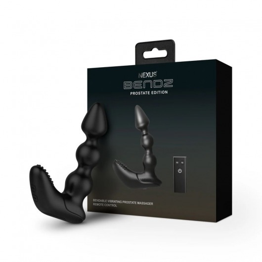 Черный вибростимулятор Nexus Bendz Prostate Edition - 14,1 см. - Nexus Range - в Саратове купить с доставкой