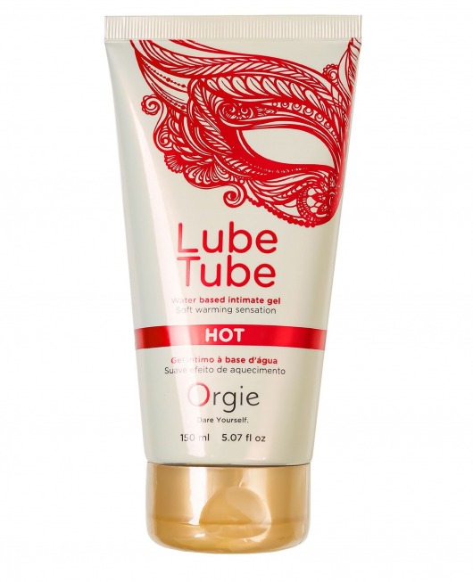 Интимный гель на водной основе Lube Tube Hot с разогревающим эффектом - 150 мл. - ORGIE - купить с доставкой в Саратове