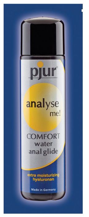 Анальный лубрикант pjur ANALYSE ME Comfort Water Anal Glide - 2 мл. - Pjur - купить с доставкой в Саратове