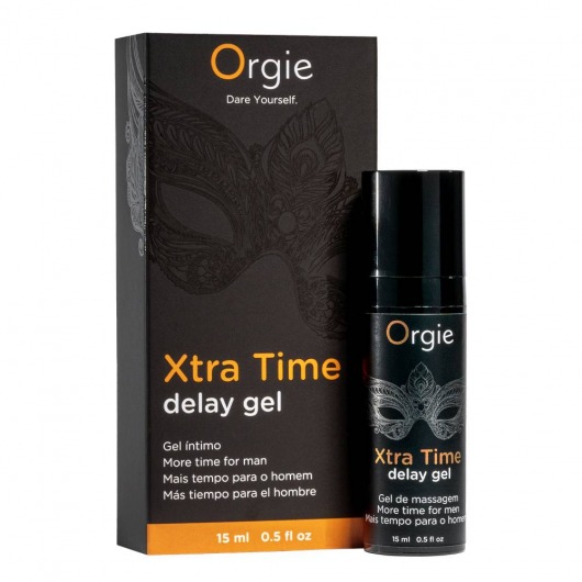 Продлевающий гель Orgie Xtra Time Delay Gel - 15 мл. - ORGIE - купить с доставкой в Саратове