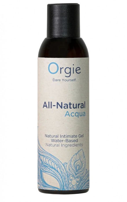 Интимный гель на водной основе Orgie All-Natural Acqua - 150 мл. - ORGIE - купить с доставкой в Саратове