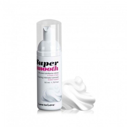 Лубрикант нежнейшая пенка Super Smooth Foaming Intime Lubricant - 50 мл. - Love to Love - купить с доставкой в Саратове