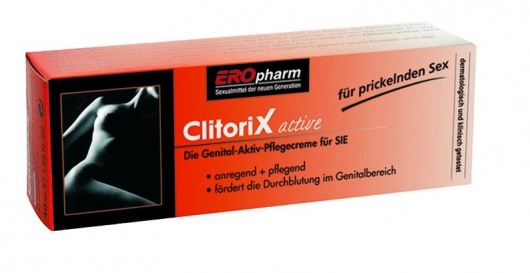Возбуждающий крем для женщин ClitoriX active - 40 мл. - Joy Division - купить с доставкой в Саратове