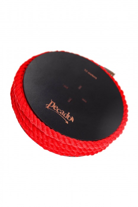 Красная веревка для шибари на катушке - 10 м. - Pecado - купить с доставкой в Саратове