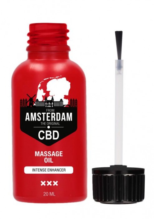 Стимулирующее масло Intense CBD from Amsterdam - 20 мл. - Shots Media BV - купить с доставкой в Саратове