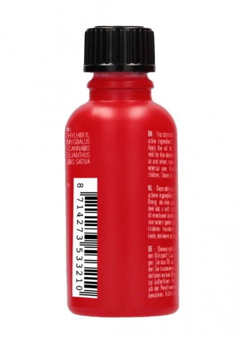 Стимулирующее масло Intense CBD from Amsterdam - 20 мл. - Shots Media BV - купить с доставкой в Саратове