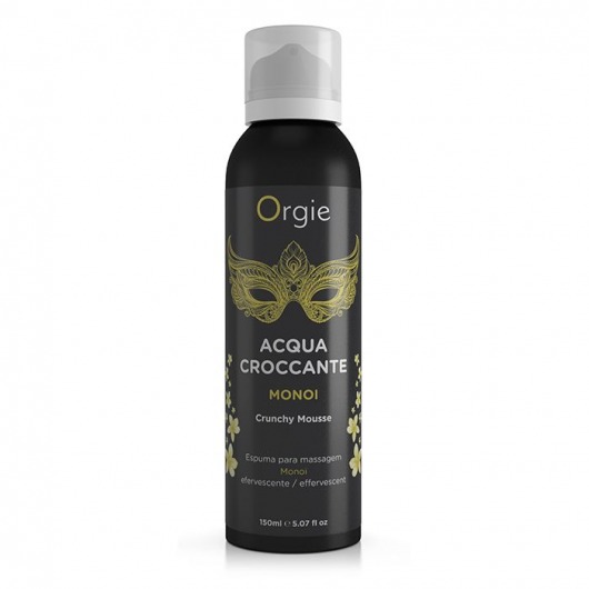 Хрустящая пенка для массажа Orgie Acqua Croccante Monoi с ароматом моной - 150 мл. - ORGIE - купить с доставкой в Саратове