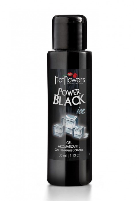 Стимулирующий гель для массажа Power Black - 35 мл. - HotFlowers - купить с доставкой в Саратове