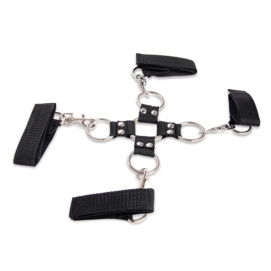 Набор для фиксации из 7 предметов Hogtie   Ball Gag Kit - Lux Fetish - купить с доставкой в Саратове