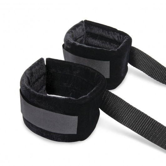 Эротический набор 4PC Bondage Bed Strap   Flogger Kit - Lux Fetish - купить с доставкой в Саратове