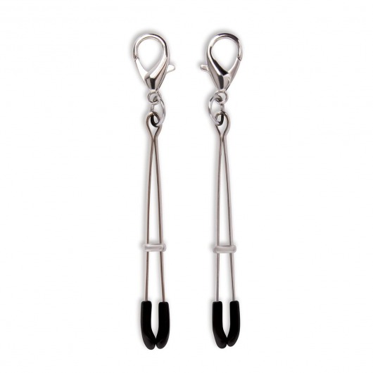 Большой эротический набор из 12 предметов Interchangeable Collar   Nipple Clips Set - Lux Fetish - купить с доставкой в Саратове