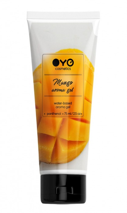 Лубрикант на водной основе OYO Aroma Gel Mango с ароматом манго - 75 мл. - OYO - купить с доставкой в Саратове