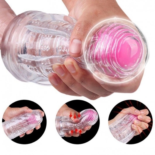 Прозрачный вибромастурбатор Space Capsule-RСT - S-HANDE - в Саратове купить с доставкой