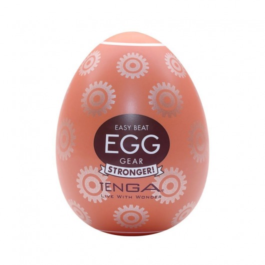 Мастурбатор-яйцо Tenga Egg Gear - Tenga - в Саратове купить с доставкой