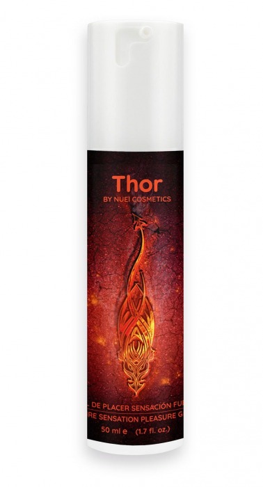 Возбуждающий унисекс гель Thor Fire Gel - 50 мл. - Nuei cosmetics - купить с доставкой в Саратове