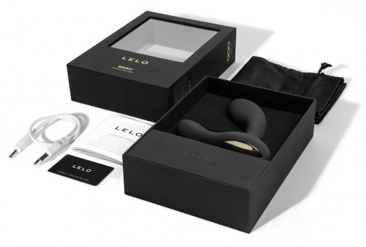 Чёрный перезаряжаемый стимулятор простаты Bruno Black - Lelo - в Саратове купить с доставкой