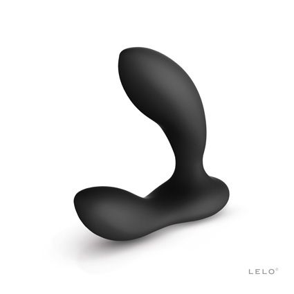 Чёрный перезаряжаемый стимулятор простаты Bruno Black - Lelo - в Саратове купить с доставкой