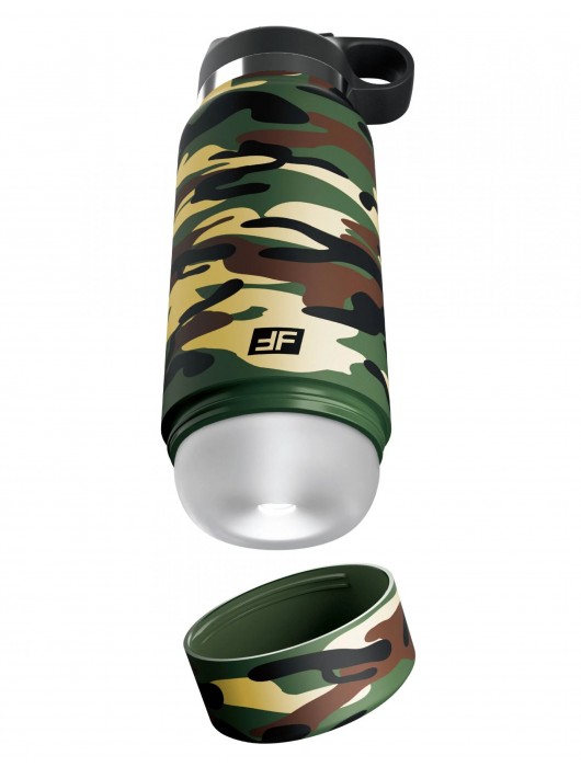 Мастурбатор в камуфляжной колбе Fap Flask - Pipedream - в Саратове купить с доставкой