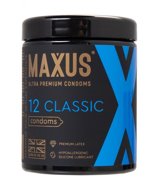 Классические презервативы MAXUS Classic - 12 шт. - Maxus - купить с доставкой в Саратове