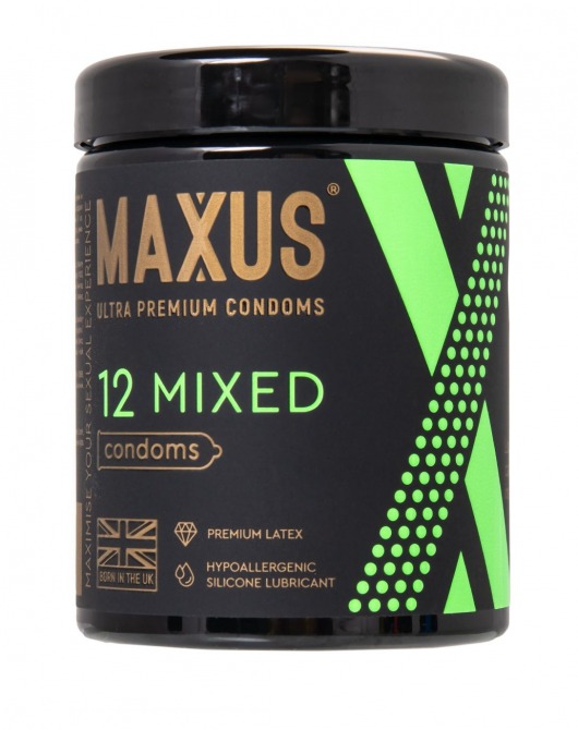 Презервативы MAXUS Mixed - 12 шт. - Maxus - купить с доставкой в Саратове