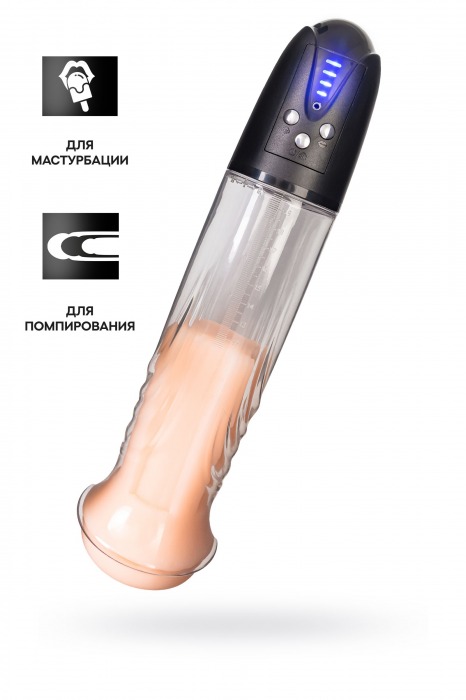 Автоматическая помпа для пениса Thorin - Sexus - в Саратове купить с доставкой Автоматическая помпа для пениса Thorin - Sexus - в Саратове купить с доставкой