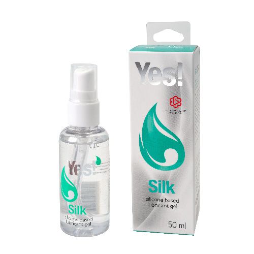 Силиконовая гипоаллергенная вагинальная смазка Yes Silk - 50 мл. - Sitabella - купить с доставкой в Саратове