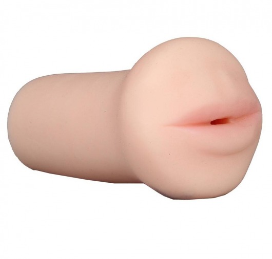 Нежный мастурбатор-ротик REALSTUFF 5INCH MASTURBATOR BJ - Dream Toys - в Саратове купить с доставкой