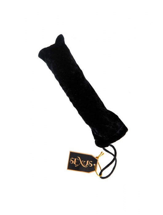 Двусторонний стеклянный фаллос с синей спиралью - 21 см. - Sexus