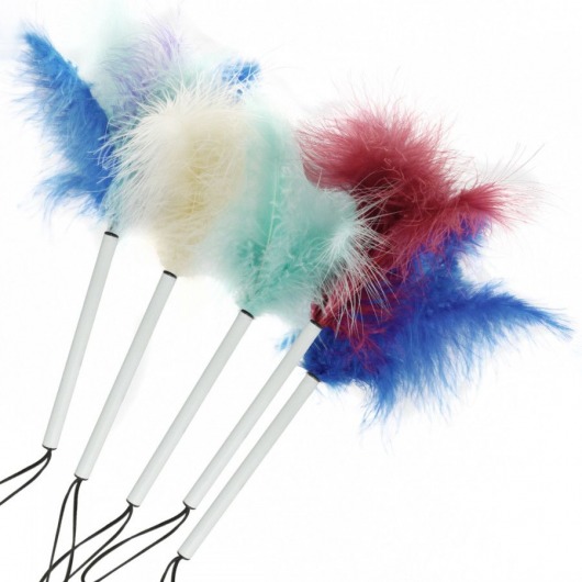 Щекоталка «Феникс» с цветными пёрышками - Sitabella - купить с доставкой в Саратове