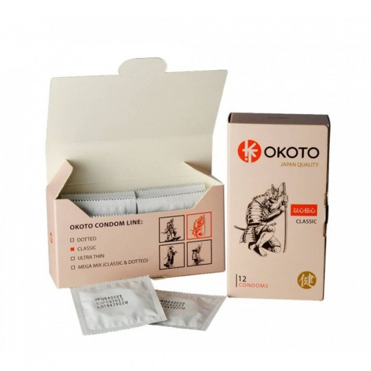 Презервативы OKOTO Classic - 12 шт. - Sitabella - купить с доставкой в Саратове