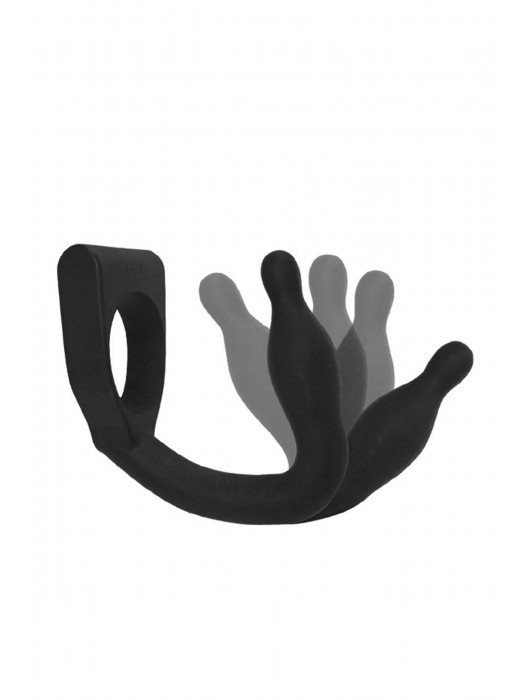 Эрекционное кольцо с вибровтулкой Discovery - MALESATION - в Саратове купить с доставкой