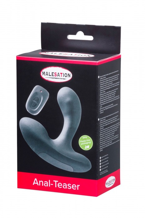 Черный стимулятор простаты Anal-Teaser - MALESATION - в Саратове купить с доставкой